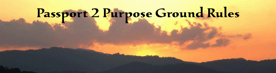 Passport 2 Purpose Ground Rules